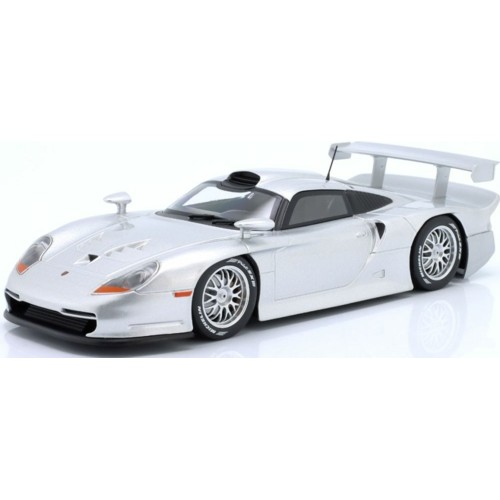 IXW18012005 - 1/18 PORSCHE 911 GT1 STREET VERSION 1997 SILVER