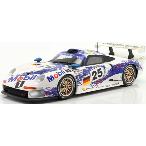 IXW18013001 - 1/18 PORSCHE 911 GT1 NO.25 2ND 24H LE MANS 1996 STUCK/BOUTSEN/WOLLEK (WERK 83)