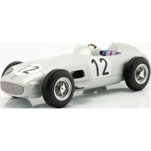 IXW1801802 - 1/18 MERCEDES BENZ W196 NO12 STIRLING MOSS F1 WINNER BRITISH GP 1955