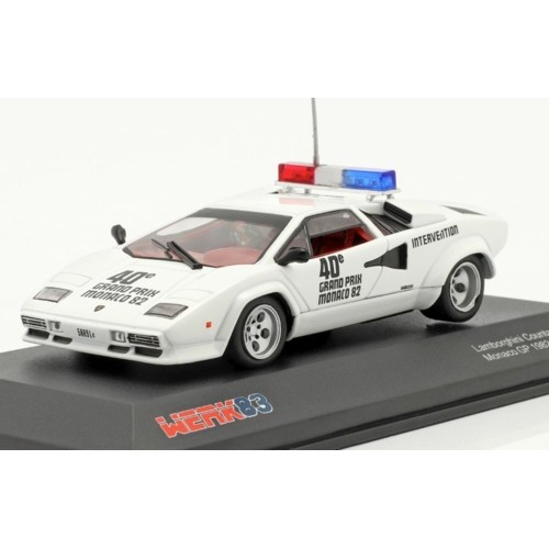 IXW83430001 - 1/43 LAMBORGHINI COUNTACH F1 SAFETY CAR MONACO 1982