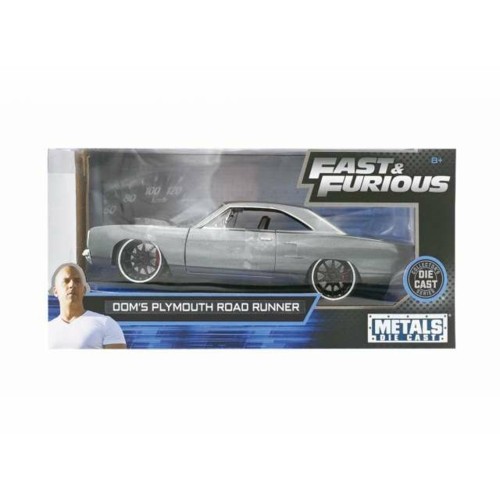 JAD30745 - 1/24 DOMS PLYMOUTH ROAD RUNNER PRIMER GREY FAST AND FURIOUS