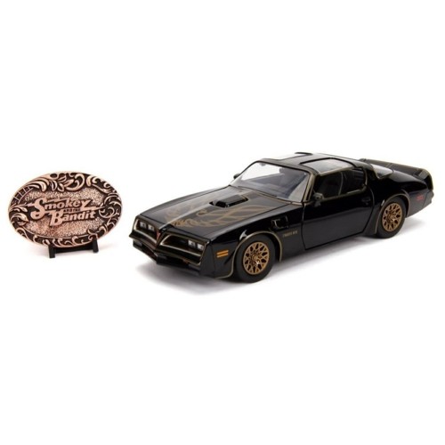 JAD30998 - 1/24 PONTIAC TRANS AM FIREBIRD SMOKEY AND THE BANDIT WITH BELT BUCKLE