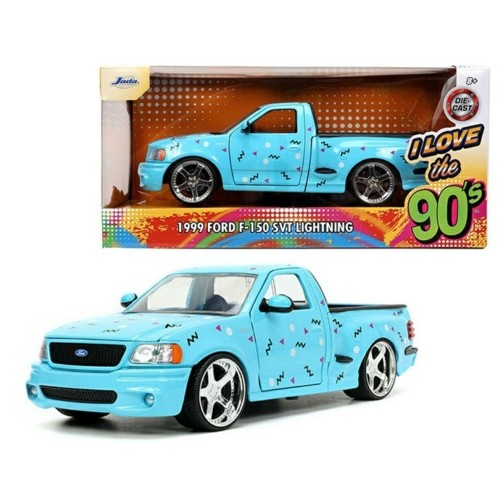 JAD31378 - 1/24 1999 FORD F-150 SVT LIGHTNING I LOVE THE 90S LIGHT BLUE