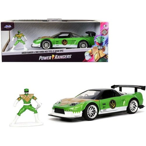 JAD32871 - 1/32 2002 HONDA NSX POWER RANGERS W/GREEN RANGER