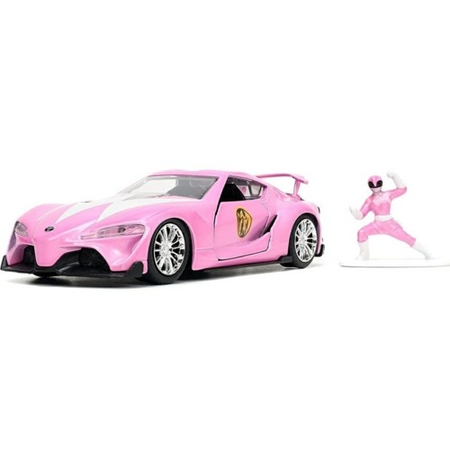 JAD33079 - 1/32 TOYOTA FT-1 CONCEPT POWER RANGERS W/PINK RANGER