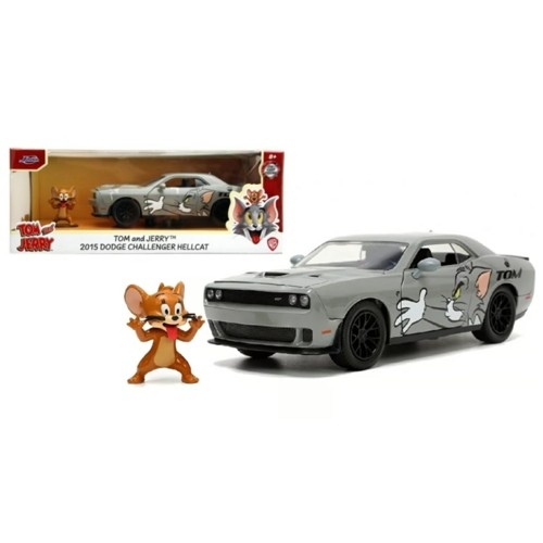 JAD33722 - 1/24 2015 DODGE CHALLENGER SRT8 HELLCAT W/JERRY