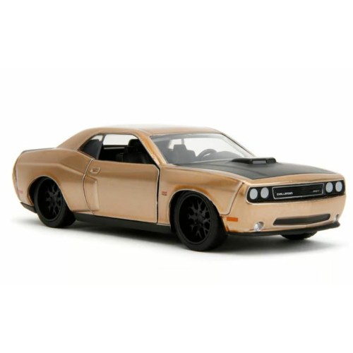 JAD34855 - 1/32 PINK SLIPS 2012 DODGE CHALLENGER SRT8 - CANDY GAMMA GOLD