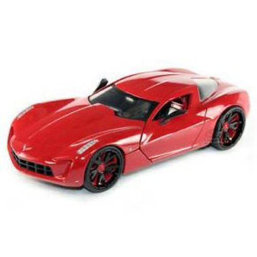 JAD96730 - 1/24 CHEVY CORVETTE STINGRAY 2009 (COLOURS MAY VARY)