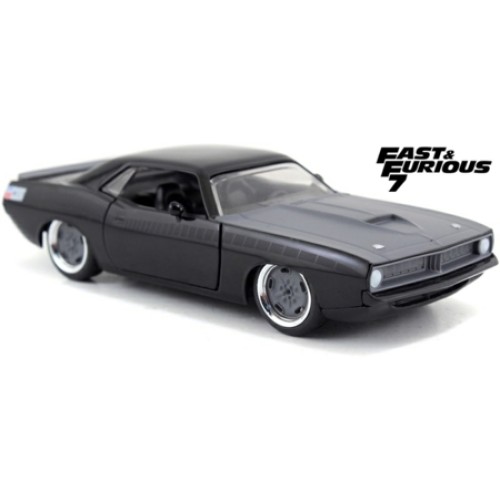 JAD97206 - 1/32 1970 PLYMOUTH BARRACUDA FAST AND FURIOUS BLACK