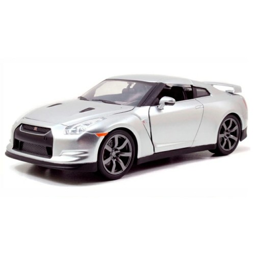 JAD97212 - 1/24 2009 NISSAN SKYLINE GT-R (R35) FAST AND FURIOUS SILVER