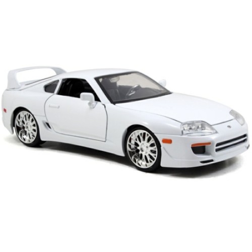 JAD97375 - 1/24 BRIAN'S TOYOTA SUPRA WHITE FAST AND FURIOUS