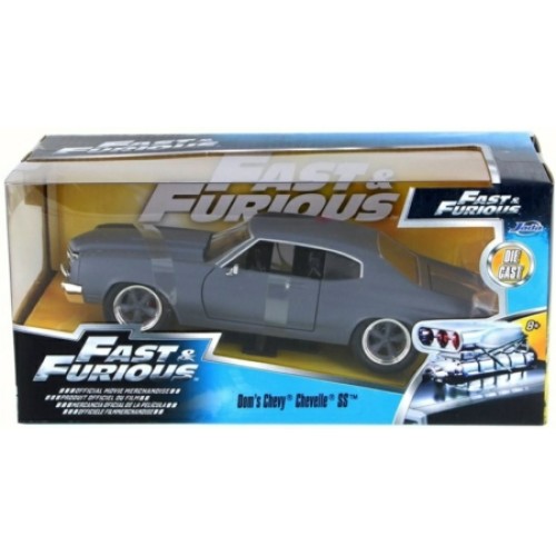 JAD97835 - 1/24 1970 CHEVROLET CHEVELLE FAST AND FURIOUS PRIMER GREY