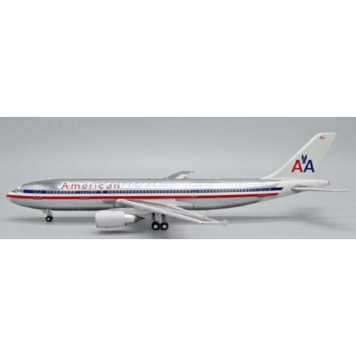 JC20013 - 1/200 AMERICAN AIRLINES AIRBUS A300-600R POLISHED REG: N70074 WITH STAND