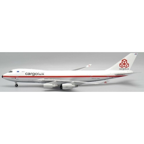 JC20051 - 1/200 CARGOLUX BOEING 747-400F(ER) RETRO LIVERY REG: LX-NCL WITH STAND