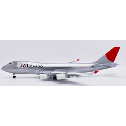 JC20083 - 1/200 JAL CARGO BOEING 747-400F POLISHED REG: JA402J WITH STAND