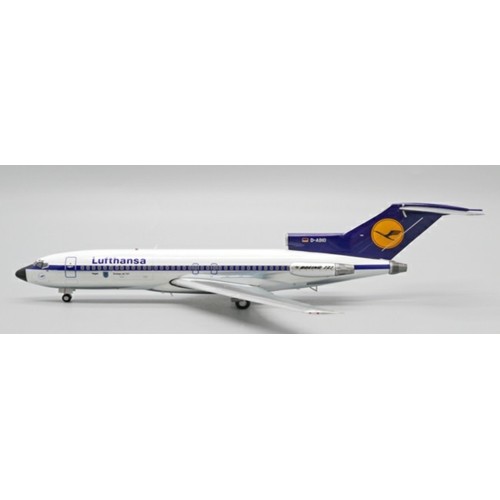 JC20162 - 1/200 LUFTHANSA BOEING 727-100 POLISHED REG: D-ABIO WITH STAND