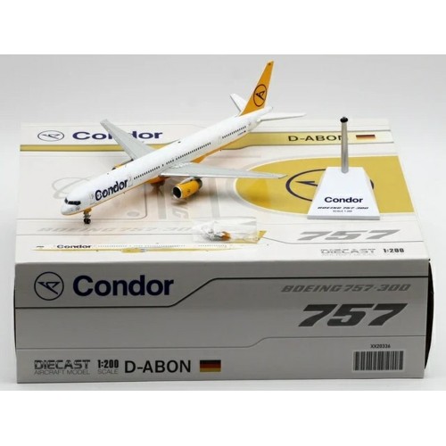 JC20336 - 1/200 CONDOR BOEING 757-300 REG: D-ABON WITH STAND