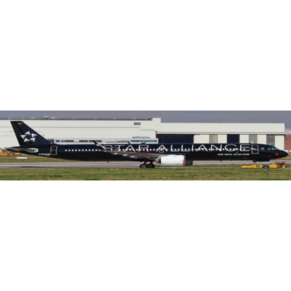 JC20349 - 1/200 AIR NEW ZEALAND AIRBUS A321NEO STAR ALLIANCE LIVERY REG:  ZK-OYB WITH STAND