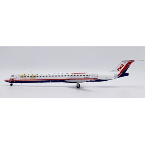 JC20435 - 1/200 TRANS WORLD AIRLINES MCDONNELL DOUGLAS MD-83 WINGS OF PRIDE REG: EI-BWD WITH STAND