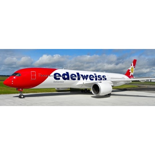 JC20569 - 1/200 EDELWEISS AIR AIRBUS A350-900XWB REG: HB-IHC WITH STAND