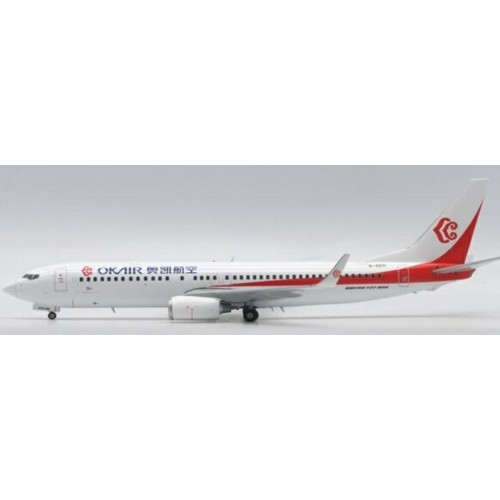 JC2079 - 1/200 OKAY AIRWAYS BOEING 737-800 REG: B-5571 WITH STAND