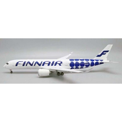 JC2189A - 1/200 FINNAIR AIRBUS A350-900XWB MARIMEKKO KIVET REG: OH-LWL FLAPS DOWN WITH STAND