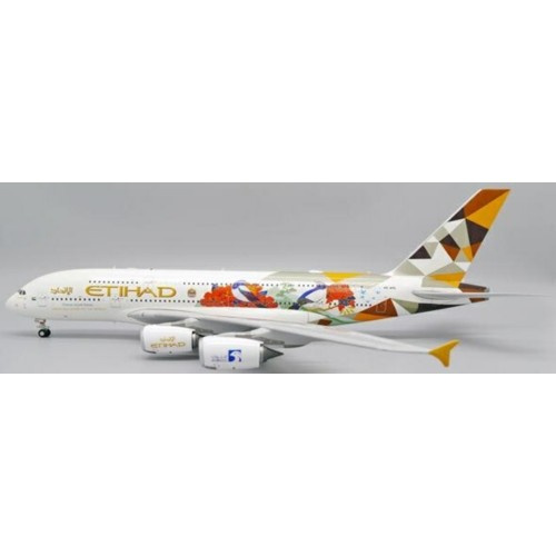 JC2436 - 1/200 ETIHAD AIRWAYS AIRBUS A380 CHOOSE SOUTH KOREA REG: A6-APD WITH STAND