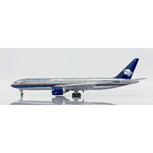 JC40025 - 1/400 AEROMEXICO BOEING 777-200ER POLISHED REG: N745AM WITH ANTENNA