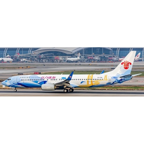 JC40078 - 1/400 CHINA SOUTHERN AIRLINES BOEING 737-800 ENERGETIC ZHUHAI LIVERY REG: B-1781 WITH ANTENNA