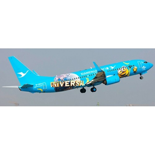 JC40198 - 1/400 XIAMEN AIRLINES BOEING 737-800 MINIONS REG: B-1913 WITH ANTENNA