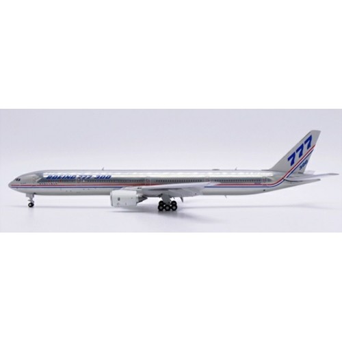 JC40220A - 1/400 BOEING HOUSE COLOUR 777-300 POLISHED REG: N5014K FLAPS DOWN WITH ANTENNA