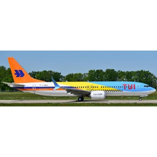 JC40242 - 1/400 TUIFLY BOEING 737 MAX 8 50 YEARS REG: D-AMAH WITH ANTENNA