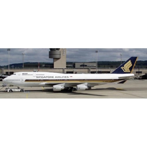 JC40337 - 1/400 SINGAPORE AIRLINES BOEING 747-400 MEGATOP REG: 9V-SPM WITH ANTENNA