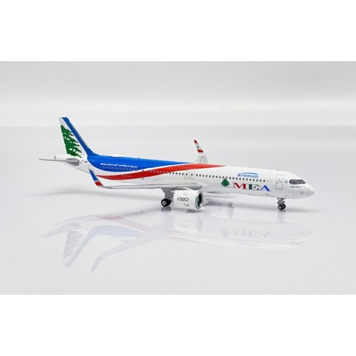 JC4477 - 1/400 MIDDLE EAST AIRLINES AIRBUS A321NEO 10000TH A320 FAMILY REG: T7-ME3 WITH ANTENNA