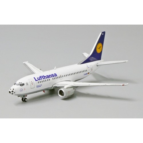 JC4887 - 1/400 LUFTHANSA BOEING 737-500 'FOOTBALL NOSE' REG D-ABIN