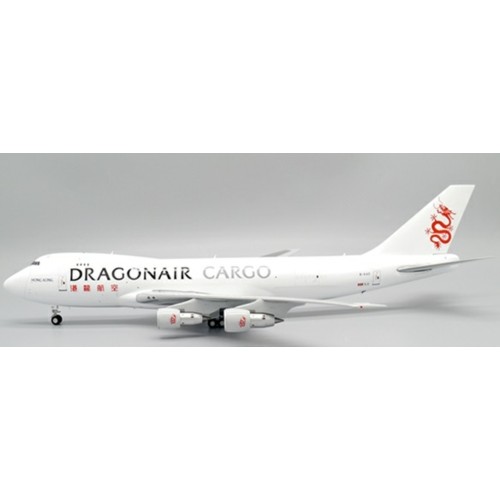 JCEW2742004 - 1/200 DRAGONAIR CARGO BOEING 747-200F REG: B-KAD WITH STAND