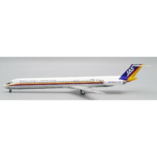 JCEW2M81001 - 1/200 JAPAN AIR SYSTEM MCDONNELL DOUGLAS MD-81 REG: JA8458 WITH STAND