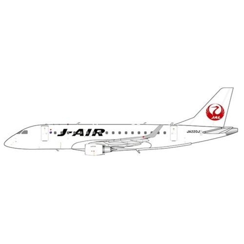 JCEW4170004 - 1/400 J-AIR EMBRAER 170-100STD REG: JA220J WITH ANTENNA