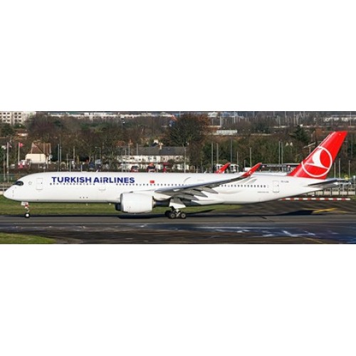 JCEW4359006 - 1/400 TURKISH AIRLINES AIRBUS A350-900XWB REG: TC-LGA WITH ANTENNA