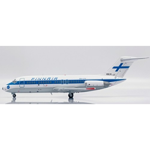 JCLH2375 - 1/200 FINNAIR MCDONNELL DOUGLAS DC-9-15 REG: OH-LYI WITH STAND