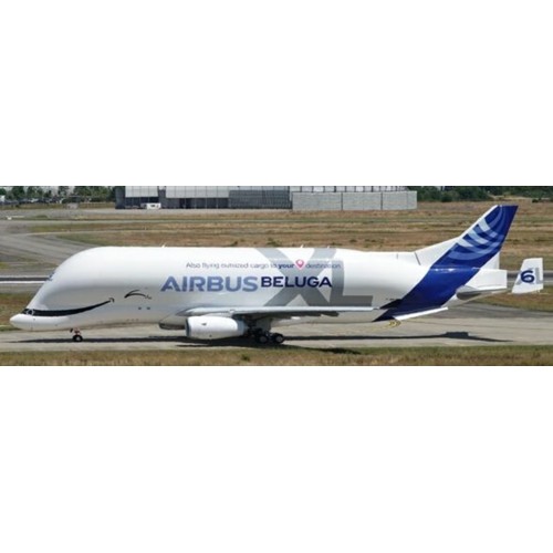 JCLH2450 - 1/200 AIRBUS INDUSTRIE A330-743L BELUGA XL6 ALSO FLYING OUTSIZED CARGO TO YOUR DESTINATION REG: F-GXLO WITH STAND