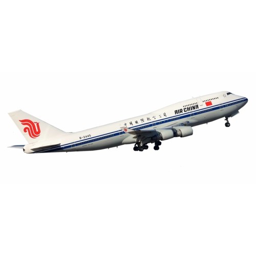 JCLH2529 - 1/200 AIR CHINA BOEING 747-400 LAST FLIGHT REG: B-2445