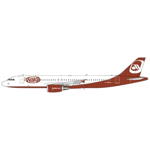 JCLH4097 - 1/400 NIKI AIRBUS A320 REG: D-ABHH WITH ANTENNA