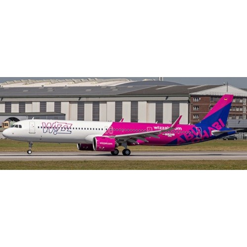 JCLH4193 - 1/400 WIZZ AIR ABU DHABI AIRBUS A321NEO REG: A6-WZB WITH ANTENNA