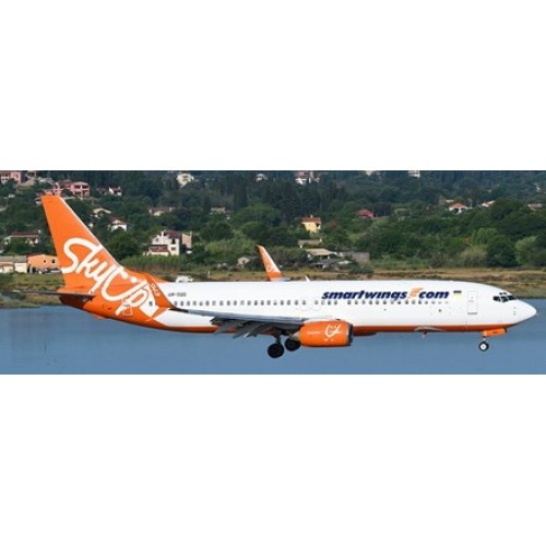 JCLH4308 - 1/400 SMARTWINGS BOEING 737-800 SKYUP HYBRID LIVERY REG: UR-SQG WITH ANTENNA