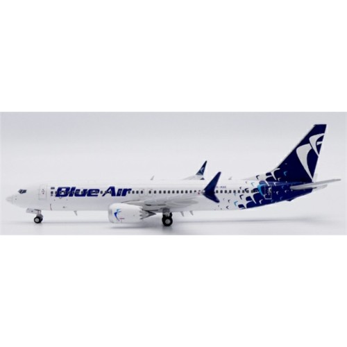 JCLH4312 - 1/400 BLUE AIR BOEING 737 MAX 8 REG: YR-MXE WITH ANTENNA