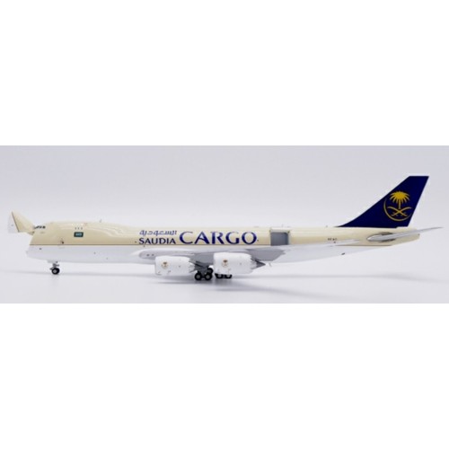 JCLH4348C - 1/400 SAUDIA CARGO BOEING 747-8F INTERACTIVE SERIES REG: HZ-A13 WITH ANTENNA