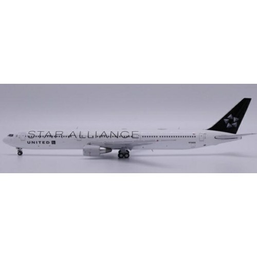 JCLH4368 - 1/400 UNITED AIRLINES BOEING 767-400ER STAR ALLIANCE REG: N76055 WITH ANTENNA