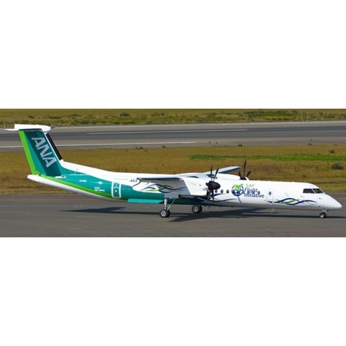 JCSA2059 - 1/200 ANA WINGS BOMBARDIER DASH 8-Q400 ANA FUTURE PROMISE REG: JA461A WITH STAND