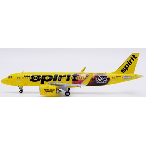 JCSA4045 - 1/400 SPIRIT AIRLINES AIRBUS A320NEO SPIRIT UNTAMED REG: N932NK WITH ANTENNA